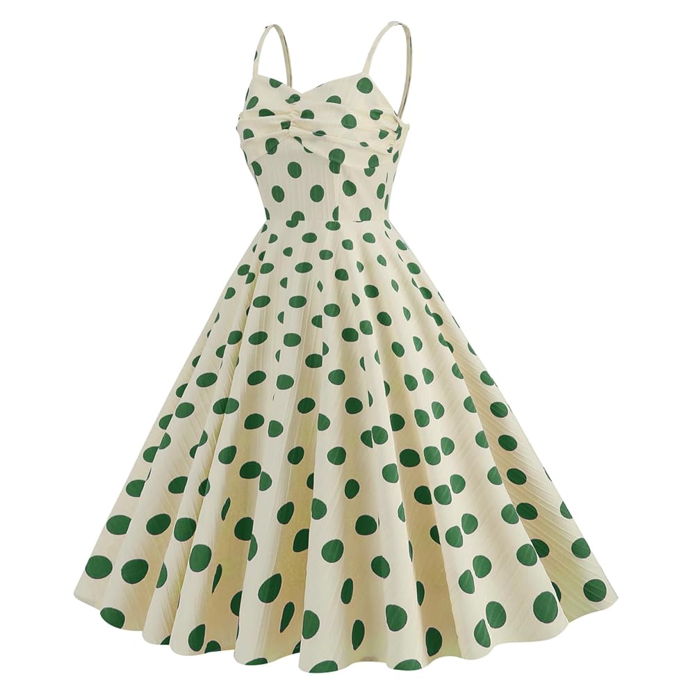 ワンピース 1950s Tattersall check circle dress 1950s Tattersall check circle dress 380 1950's Halterneck